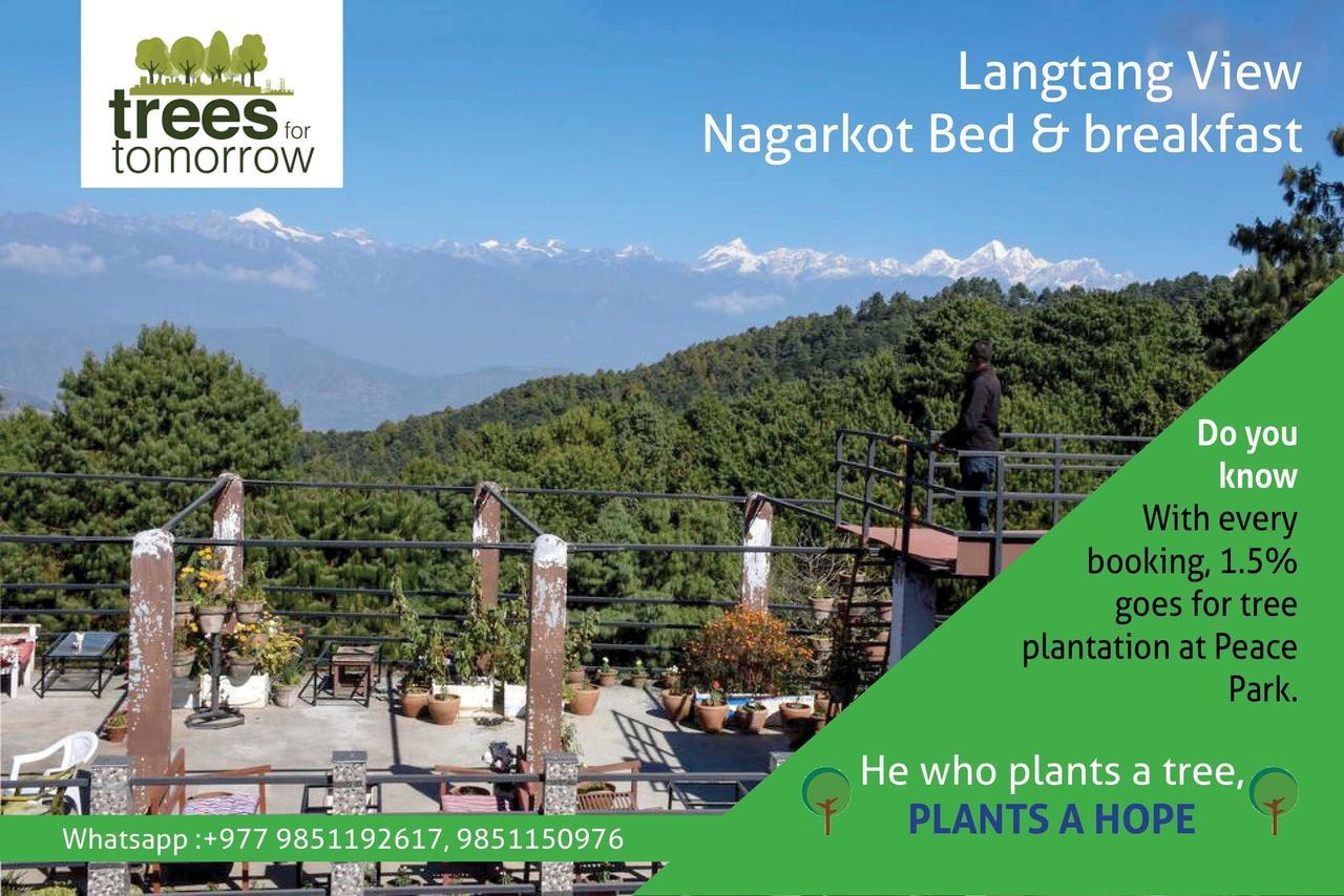 Langtang View Nagarkot Bed And Breakfast Екстер'єр фото